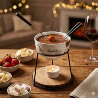 Jogo de fondue ou crepeira